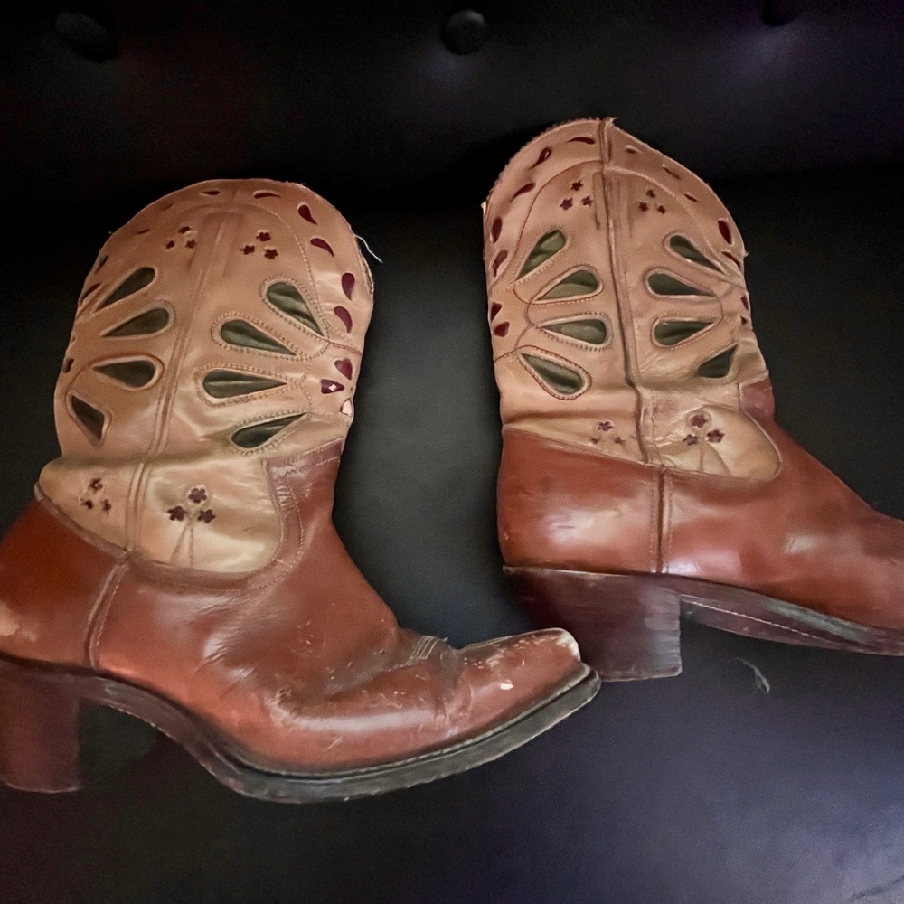 1950s Vintage cowboy boots